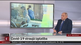Intervija ar Latvijas Slimnīcu biedrības vadītāju Jevgēņiju Kalēju