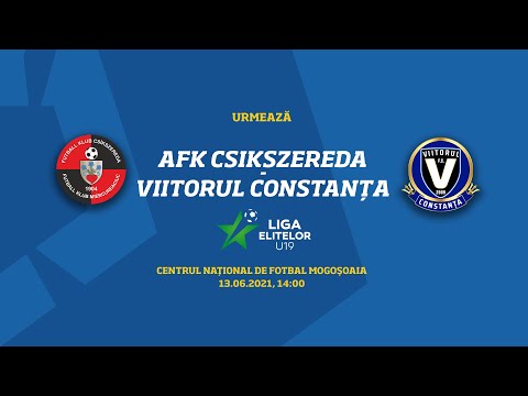 LIVE | Finala Ligii Elitelor U19: AFK Csikszereda - Viitorul Constanța