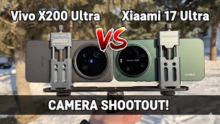 Xiaomi 17 Ultra vs Vivo X200 Ultra camera side by side