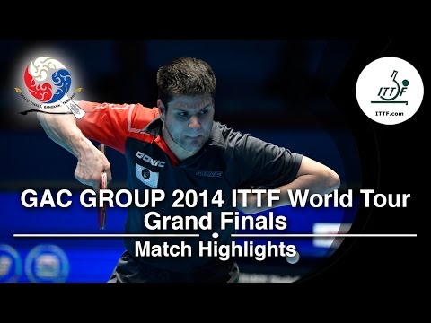 2014 World Tour Grand Finals Highlights: TANG Peng vs OVTCHAROV Dimitrij (1/2 Final)