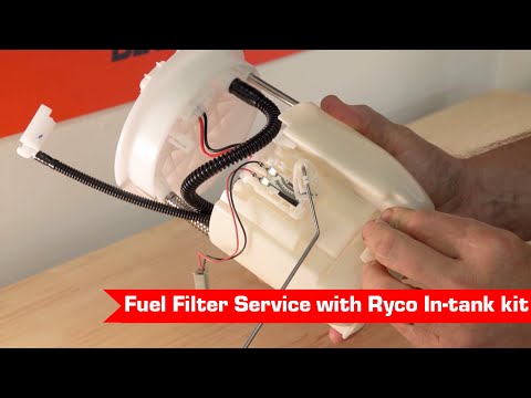 Servicing your fuel filter with the Ryco in-tank fuel filter kit