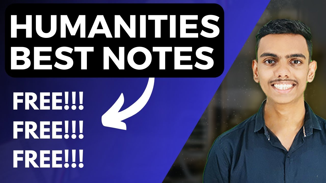 FREE NOTES for Class 11th and 12th HUMANITIES 🔥💪🏻