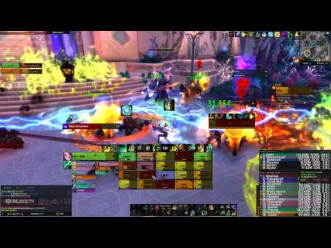 Zanity vs Spellblade mythic farm 970k hps mistweaver monk pov