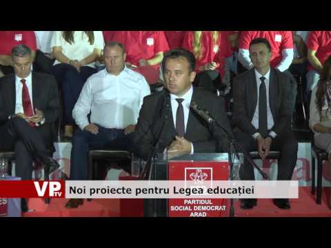 Noi proiecte pentru Legea educației