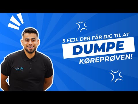 De 5 hyppigste fejl der får dig til at dumpe køreprøven! 🚦😱