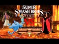 Super Smash Bros Ultimate Aladdin Jasmine And Genie Vs Jafar