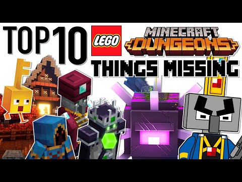 Ashnflash - Top 10 Missing Things from LEGO Minecraft Dungeons Sets