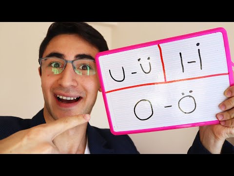 Turkish Pronunciation | Ö - Ü - İ (Most difficult letters in Turkish!)