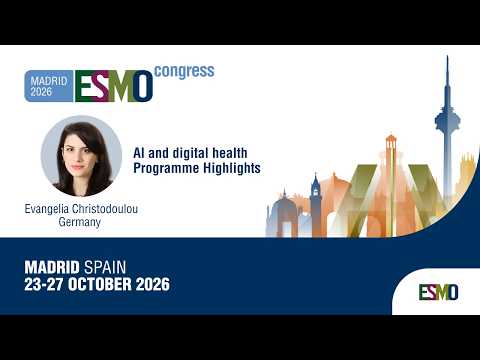 ESMO Congress 2026: AI and digital health Track – Programme Highlights