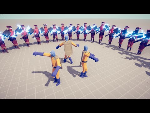 THOR CIRCLE vs 3x EVERY MODDED UNITS Totally Accurate Battle Simulator TABS