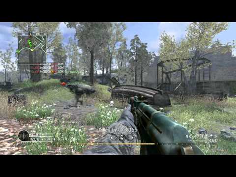 COD4 TDM: Creek (M14, AK-47, M4)