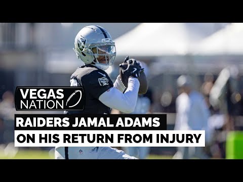 Raiders linebacker Jamal Adams on his return from injury