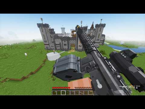 Pillagers Built a Strong Base… But We Annihilated It with Missiles & Tanks! 🚁💣