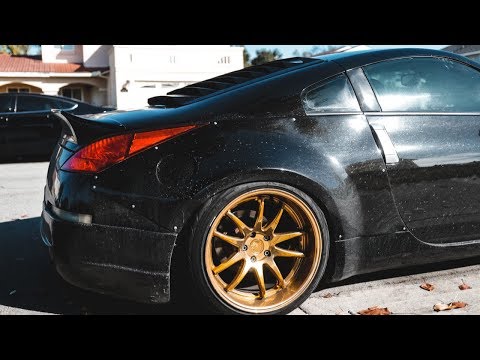 Lowering My 350z! (Megan Coilovers)