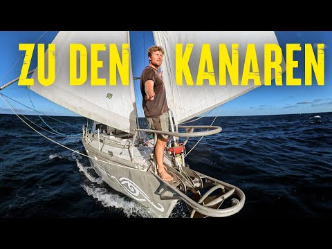 Die Weltumseglung beginnt: Zu viert 1000km über den Atlantik. 5 Tage auf See.