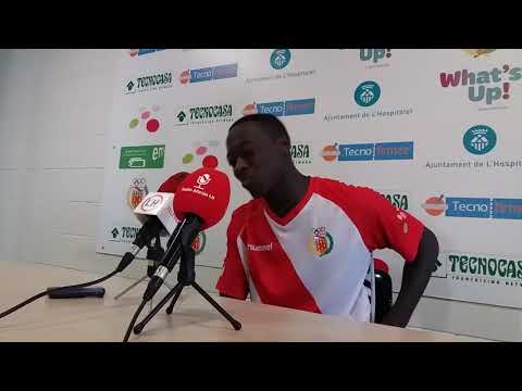 Rueda de prensa Agi C.E. L'Hospitalet  - F. C. Santboia
