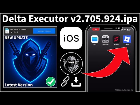 [New Update] Delta Executor iOS v705.924.ipa For iPhone & iPad | Delta iOS Exploits (January 2026)