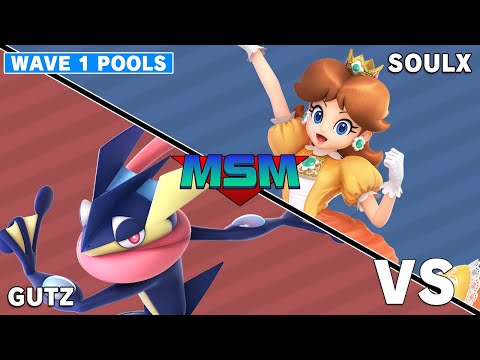 Offline MSM 242 - WR | gutz (Greninja) VS SoulX (Daisy) Wave 1 Pools