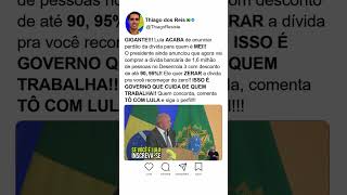 GIGANTE!!! Lula ACABA de anunciar perdão da dívida para quem é MEI!!