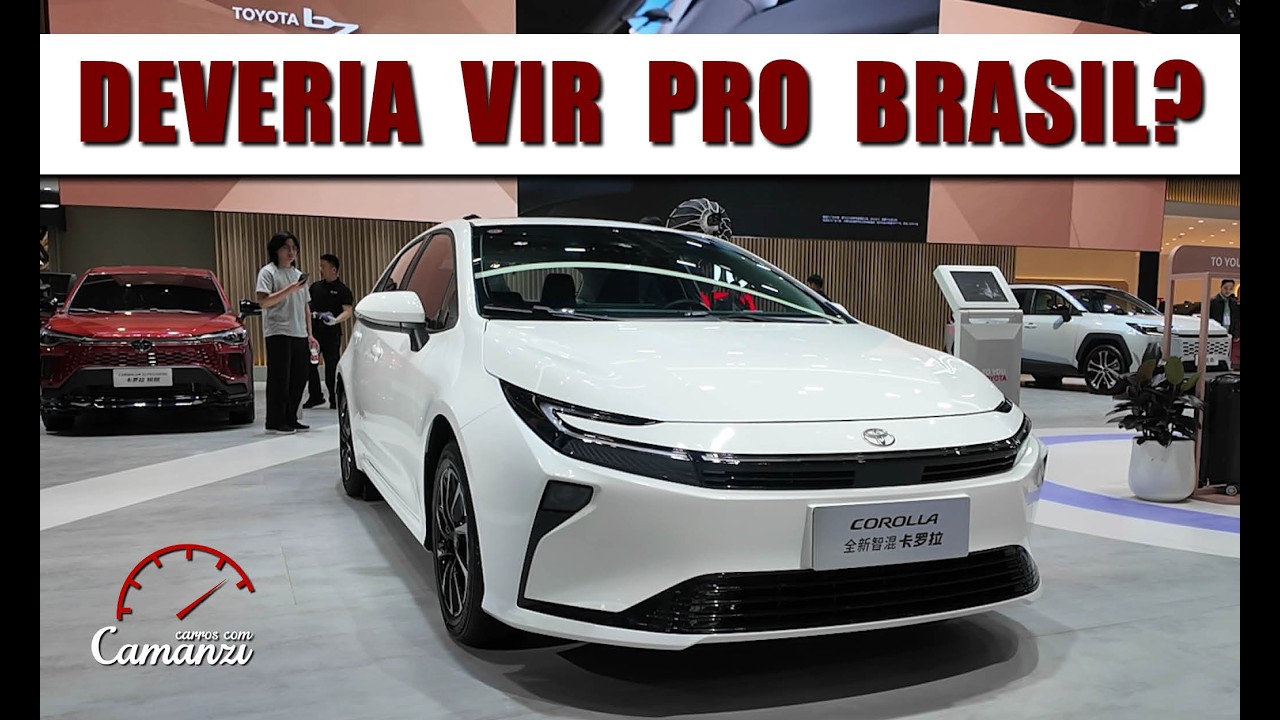 O Toyota Corolla COMPLETAMENTE DIFERENTE. É melhor que o Corolla do Brasil?