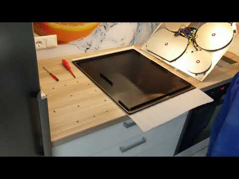 DIY-How to replace broken glass on the hob