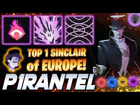 P1rantel TOP 1 Sinclair of EUROPE! - Deadlock Pro Gameplay & Guides [Watch & Learn]