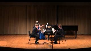 Adam Lefkowitz, Jonathan Galbreath, and Shanice Aaron perform Khatchaturian Trio