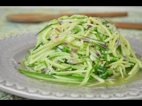 Fresh Cucumber Salad with Lime Dressing Recipe