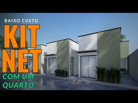 KITNET MODERNA  COM 35m² | 🏠 Kitinet de baixo custo com Um quarto