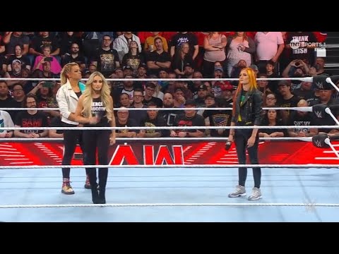 Becky Lynch Confronts Trish Stratus for Steel Cage Match at WWE Raw 21 August 2023