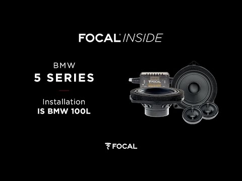 Focal Inside IS BMW 100L instalacja w BMW 5 Series