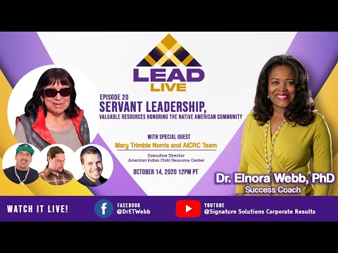 (Episode 20) Servant Leadership, Valuable Resources Honoring The Native American Community