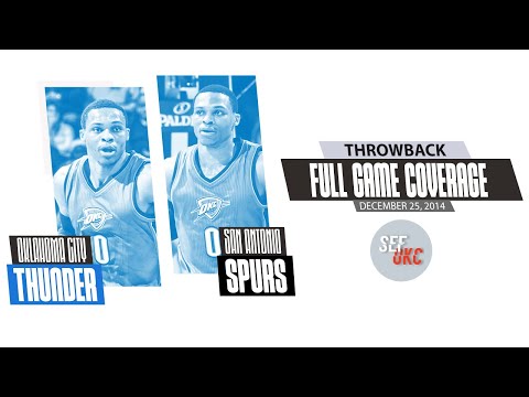 OKC Stuns The Spurs On 2014 Christmas Day | Full Classic Game - 12.25.14