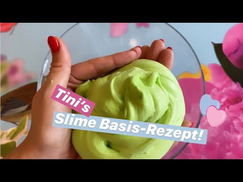 Tini‘s Schleim BASIS-REZEPT / Fluffy Slime {SlimeTini}