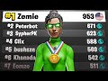 I Won The FIRST Zero Build Tournament