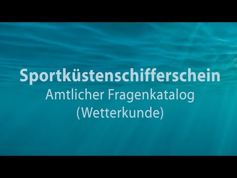 SKS Fragenkatalog Wetterkunde Frage 074