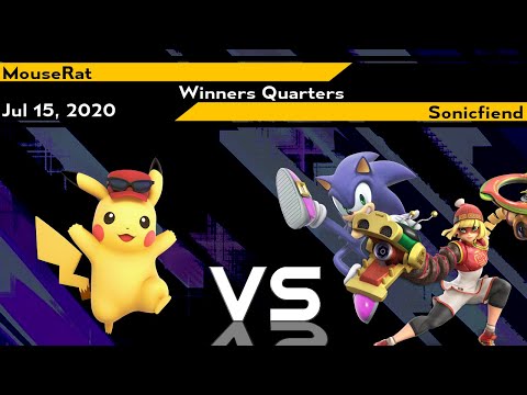 [Smash Ultimate] XeNOwifi 18 (W.Quarters) - MouseRat vs Sonicfiend