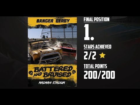 WRECKFEST Walkthrough Gameplay Part 29 - BATTERED AND BRUISED