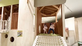 【人気キッズパークカフェ】WA-WA-’S (ワーワーズ)で遊びました！【6歳4ヶ月・3歳5ヶ月】