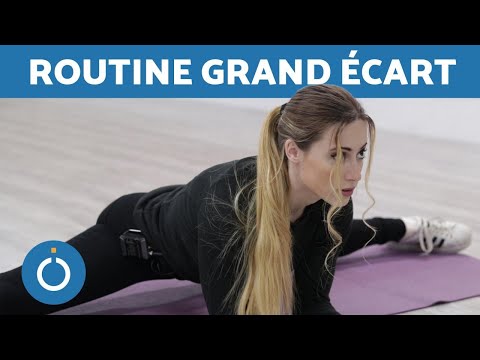 Exercices pour réussir le grand écart latéral (étirements)