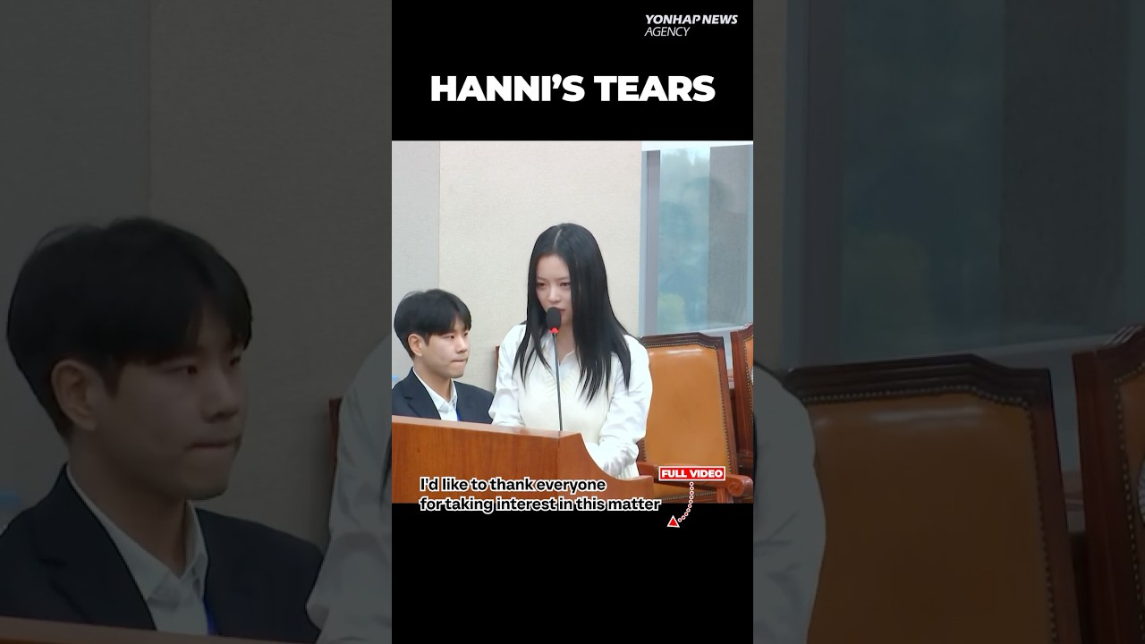 NewJeans Hanni's tearful bullying admission