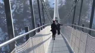 preview picture of video 'highline179 Seilhängebrücke in Reutte Tirol 2015-03-15'
