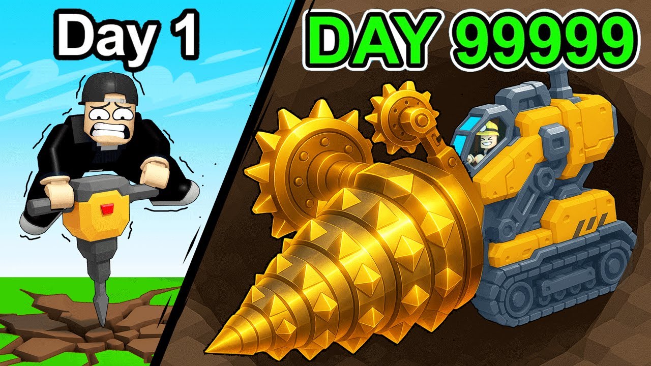 Digging To The Center Of the Earth in Roblox