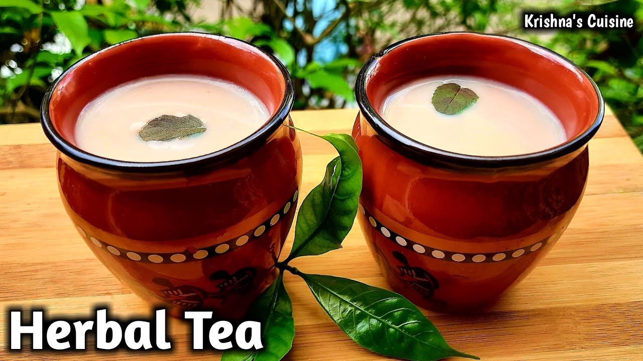 Vedic Tea || Herbal Tea Recipe || Caffeine Free || Iskcon Prasad || Krishna's Cuisine #herbal_tea