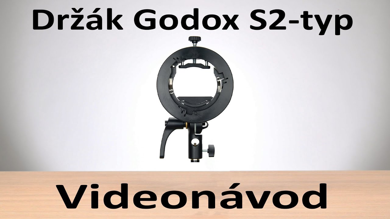 Godox S2 - držiak externého blesku, Bowens
