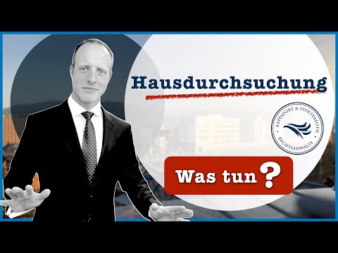 Hausdurchsuchung – Was tun? Polizei findet Drogen? – Tipps vom Anwalt / Strafverteidiger in Freiburg