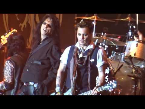 THE HOLLYWOOD VAMPIRES - Manic Depression Cover Live Germany 29.5.2016 Johnny Depp Alice Cooper