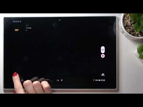 How to Activate Camera Timer on Sony Xperia Tablet Z - Self Timer