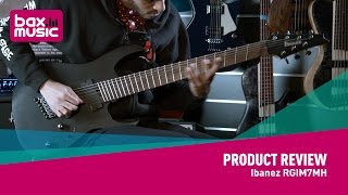 Video thumbnail for Ibanez RGIM7MH - NAMM 2017 (first full review) by Bax Music UK