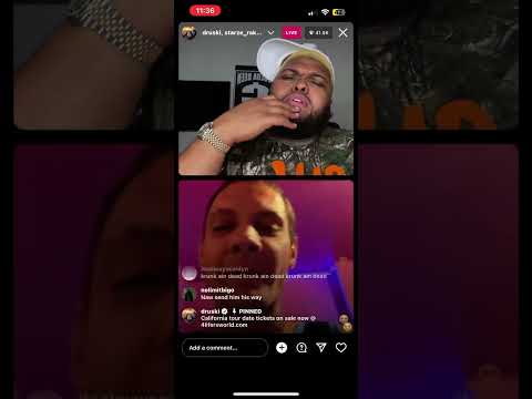 DRUSKI LIVE EXCLUSIVE VIDEO 💯 MAN SAYS THE N WORD
